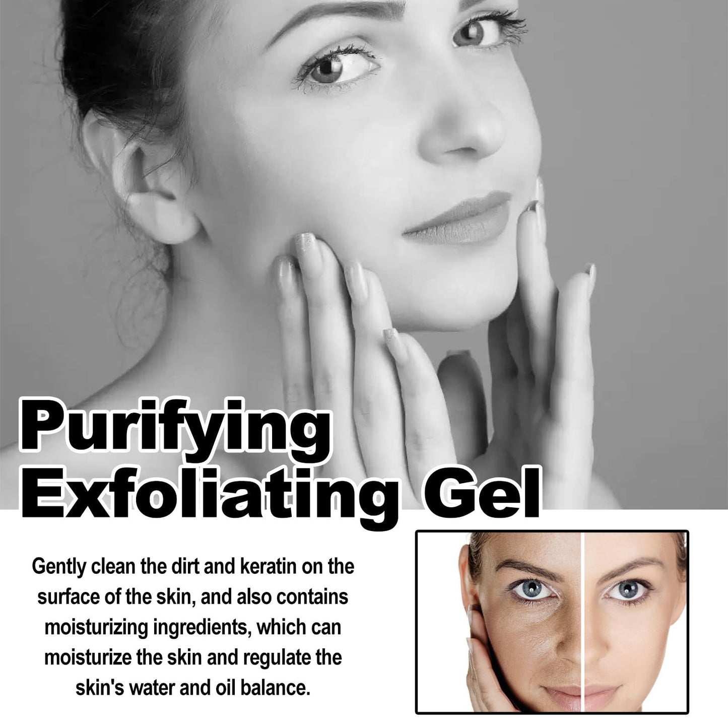 ClearSkin Exfoliating Gel - Radiant Skin in 1 minute