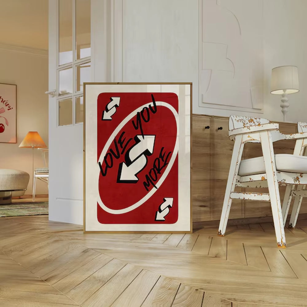 Love You More™ Vintage Canvas Print