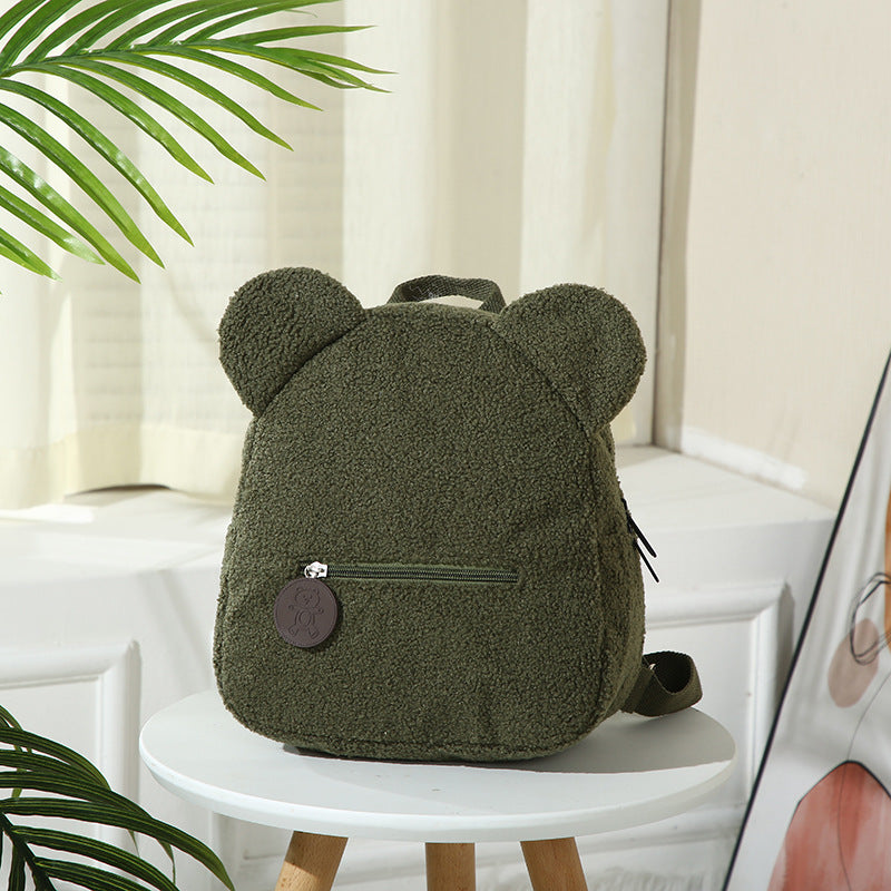 CozyBear™ Personalized Plush Backpack