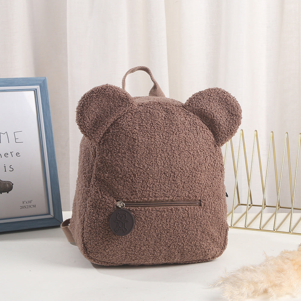 CozyBear™ Personalized Plush Backpack