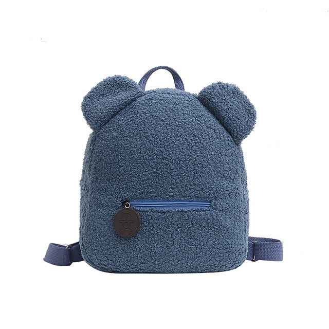 CozyBear™ Personalized Plush Backpack