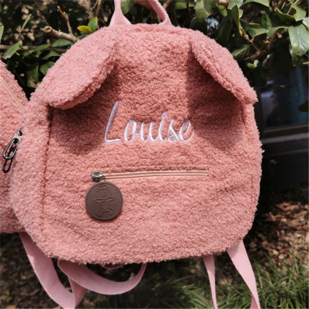 CozyBear™ Personalized Plush Backpack