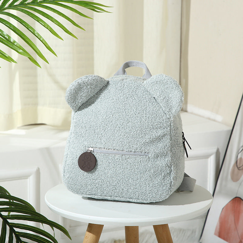 CozyBear™ Personalized Plush Backpack