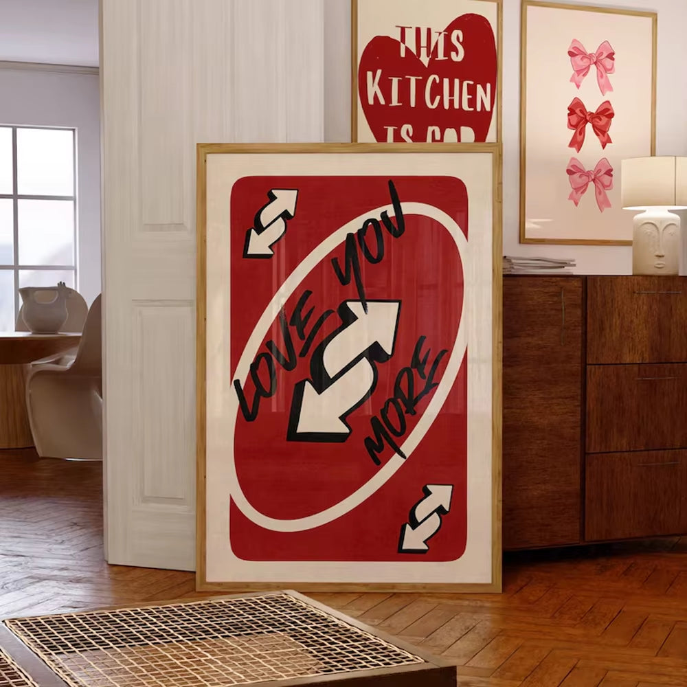 Love You More™ Vintage Canvas Print