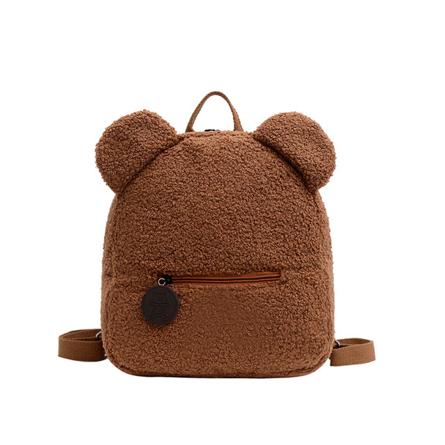 CozyBear™ Personalized Plush Backpack