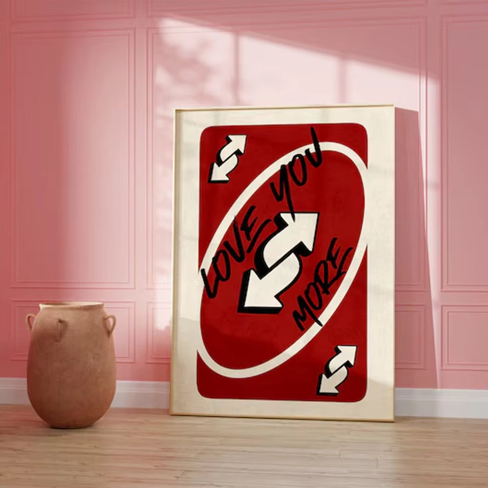 Love You More™ Vintage Canvas Print