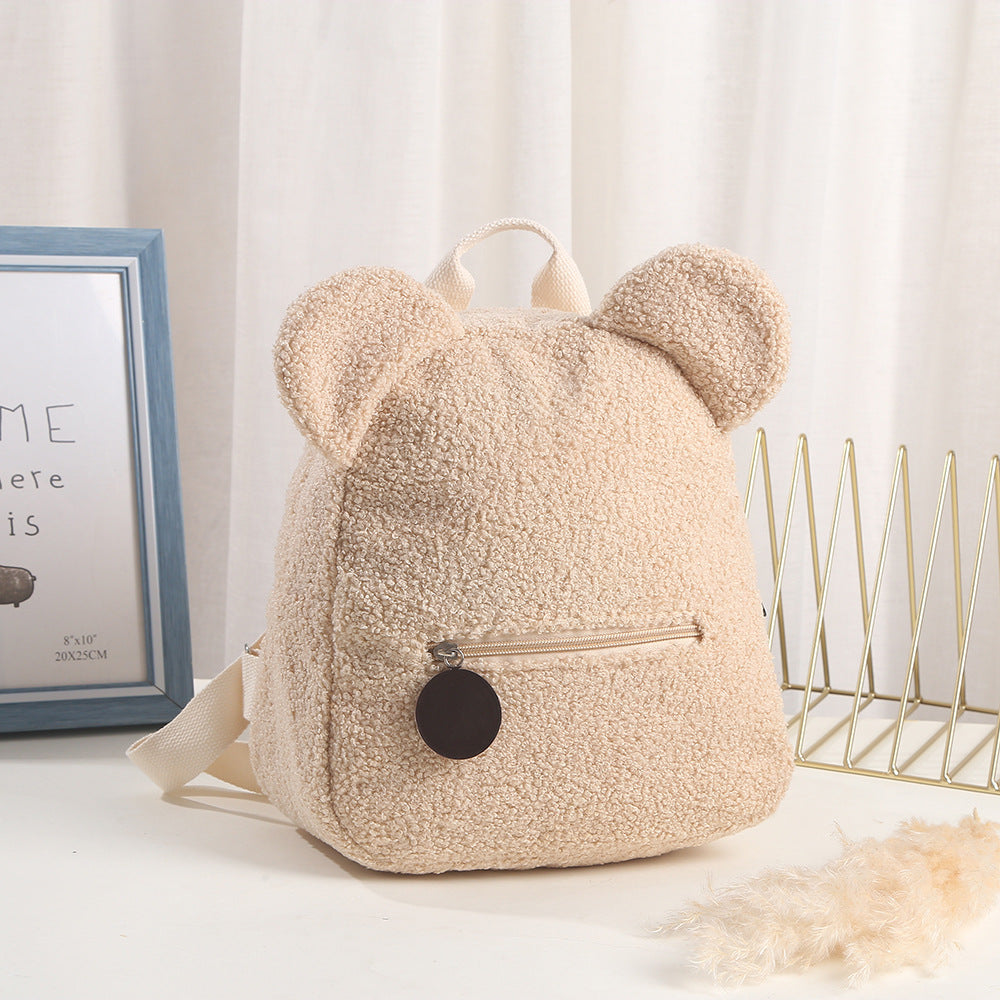 CozyBear™ Personalized Plush Backpack