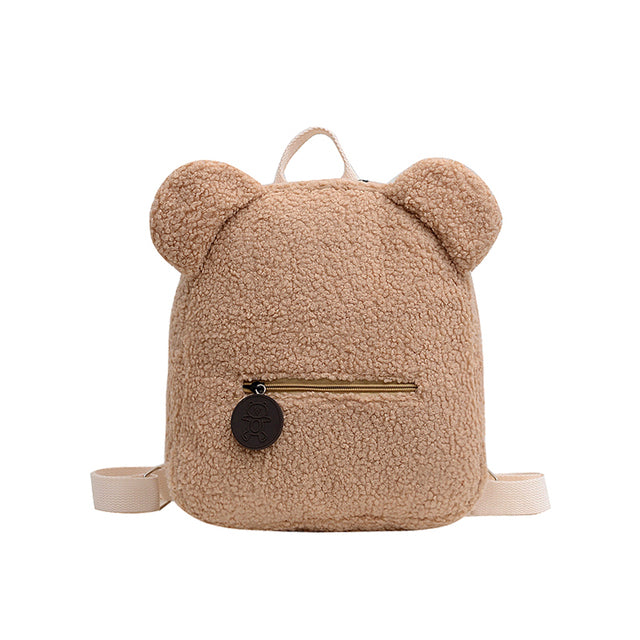 CozyBear™ Personalized Plush Backpack