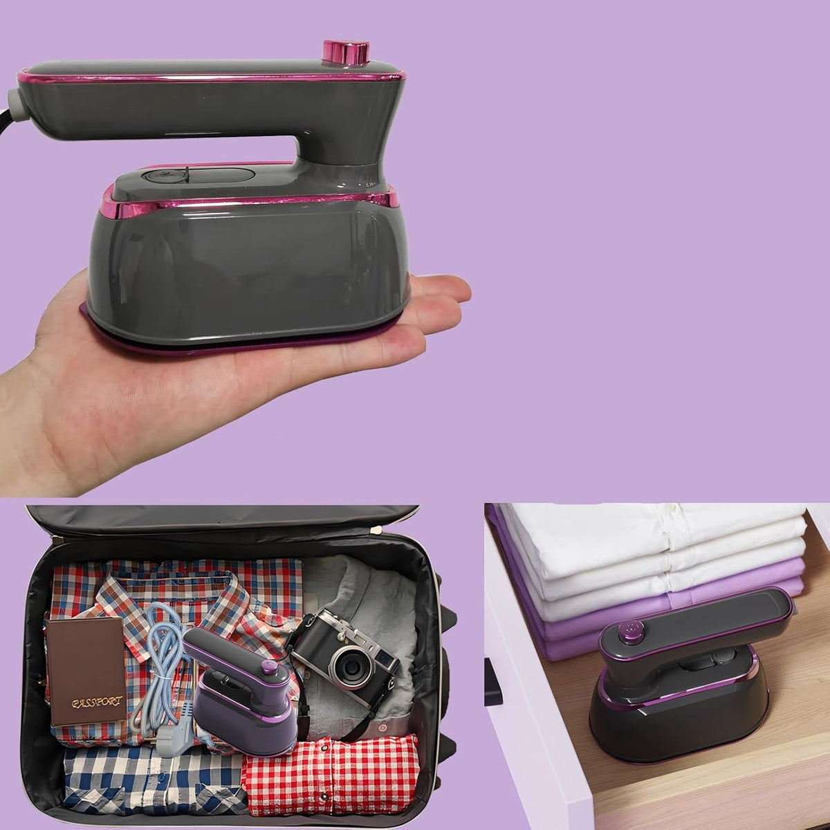 Pocket Steam Travel Iron