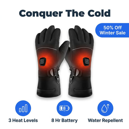 ThermoFit™ - Heated gloves with 3 adjustable heat levels