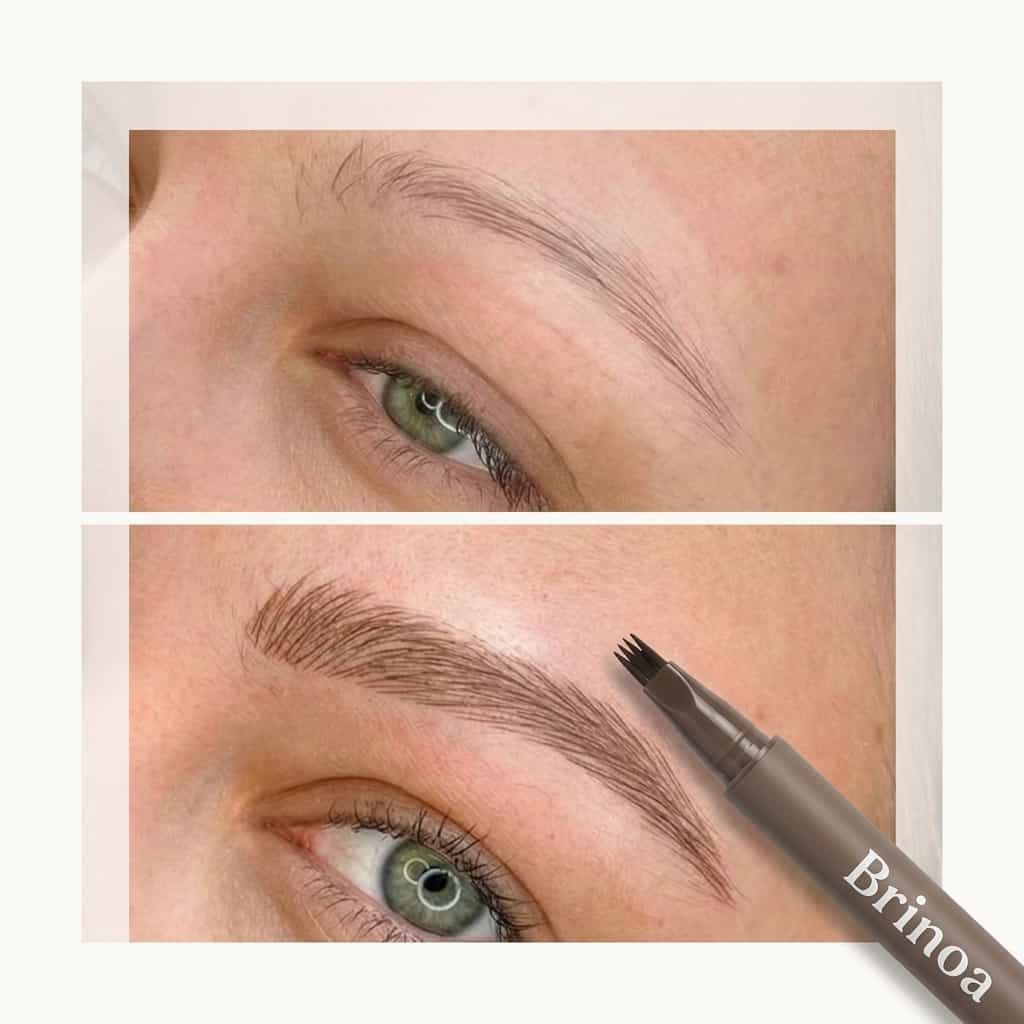 Waterproof Microblading Eyebrow Pen - Smudge-proof 12-hour wear