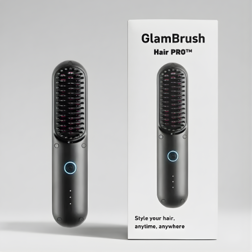 GlamBrush Pro™ - Smooth, Sleek, and Styled in Minutes