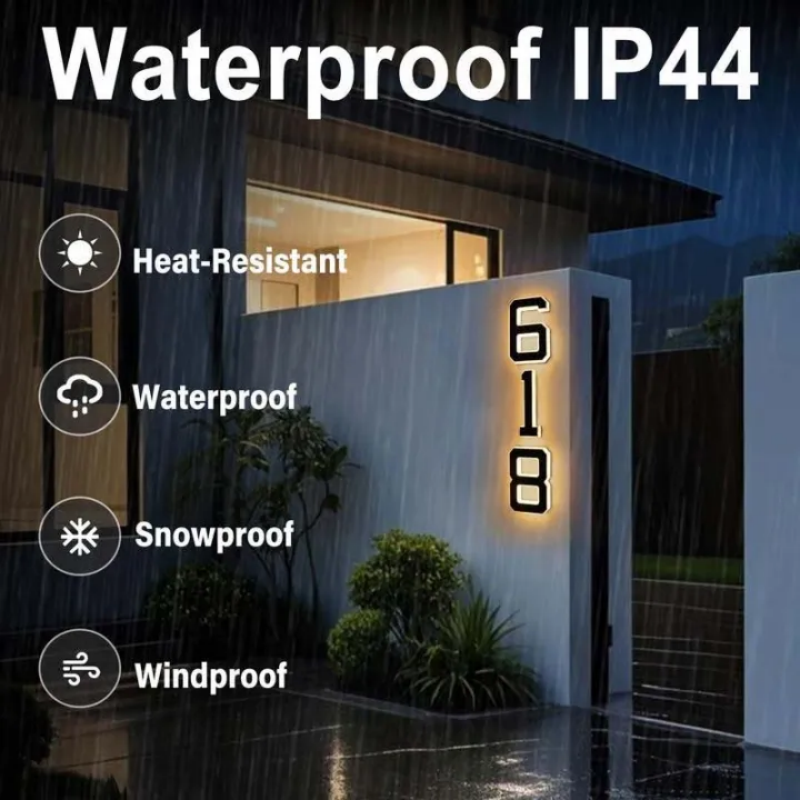 Relentless Waterproof LED Numbers™