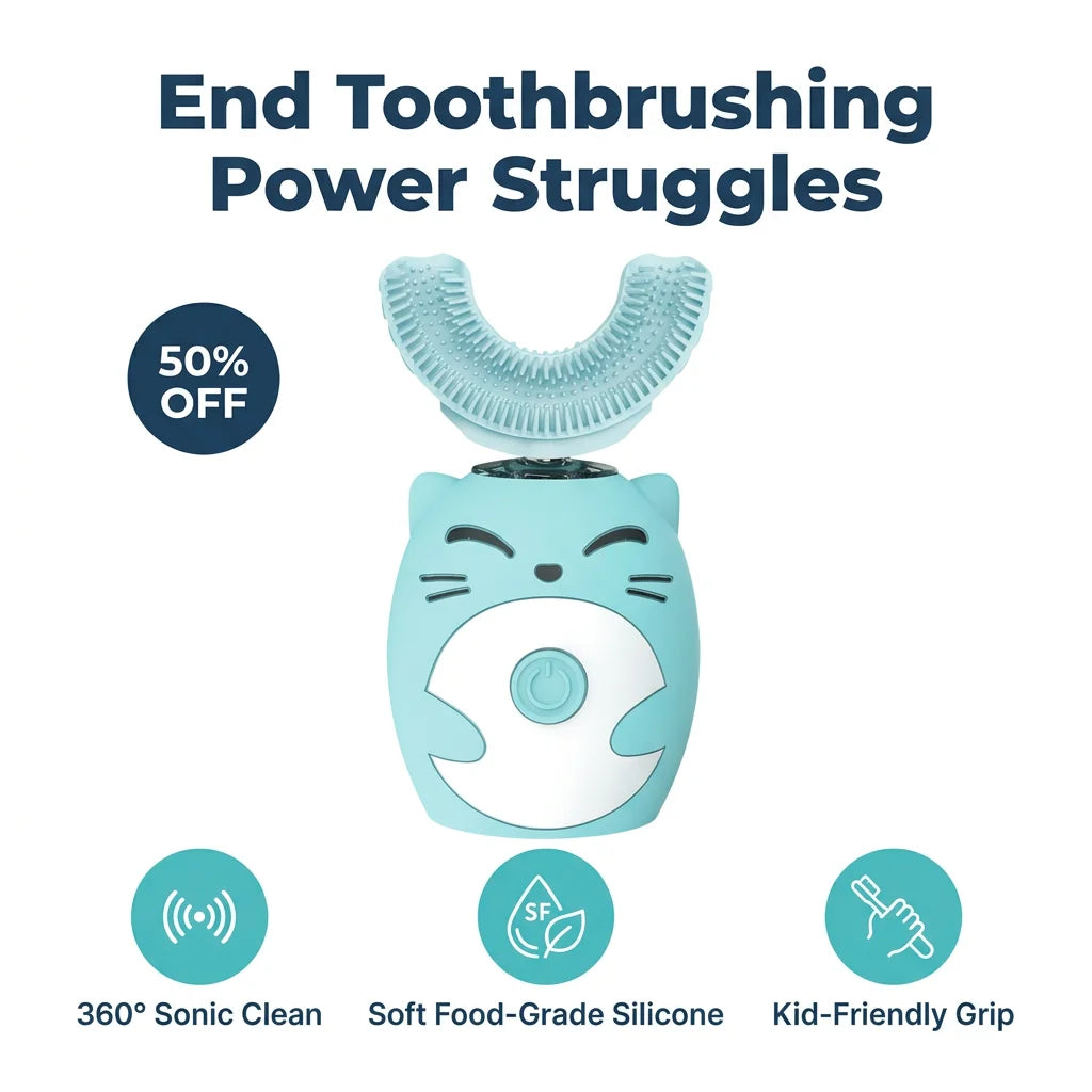 PureSmile™ - Playful Sonic Cleaning for Ages 3 and Up
