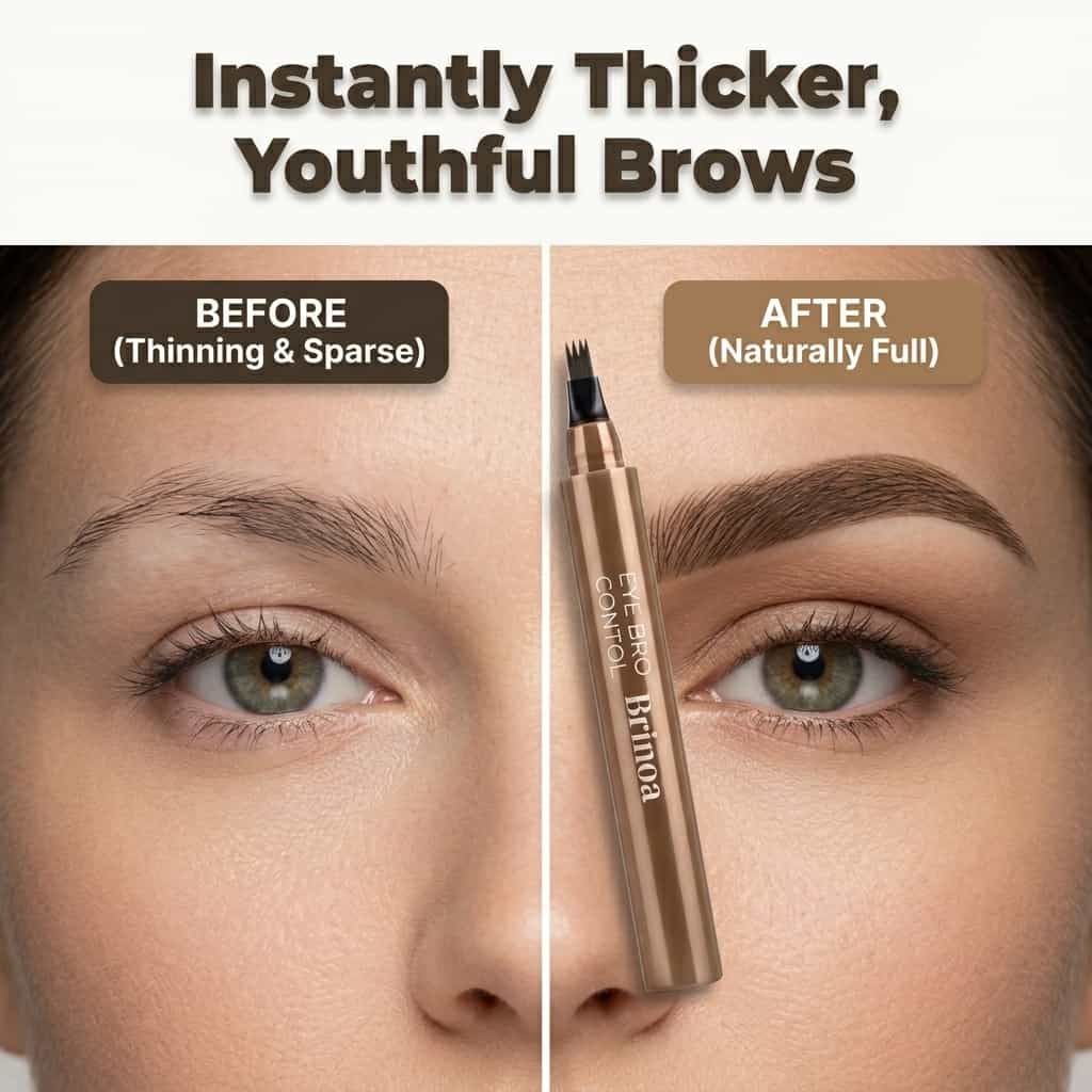 Waterproof Microblading Eyebrow Pen - Smudge-proof 12-hour wear