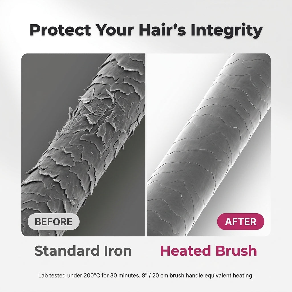 GlamBrush Pro™ - Smooth, Sleek, and Styled in Minutes