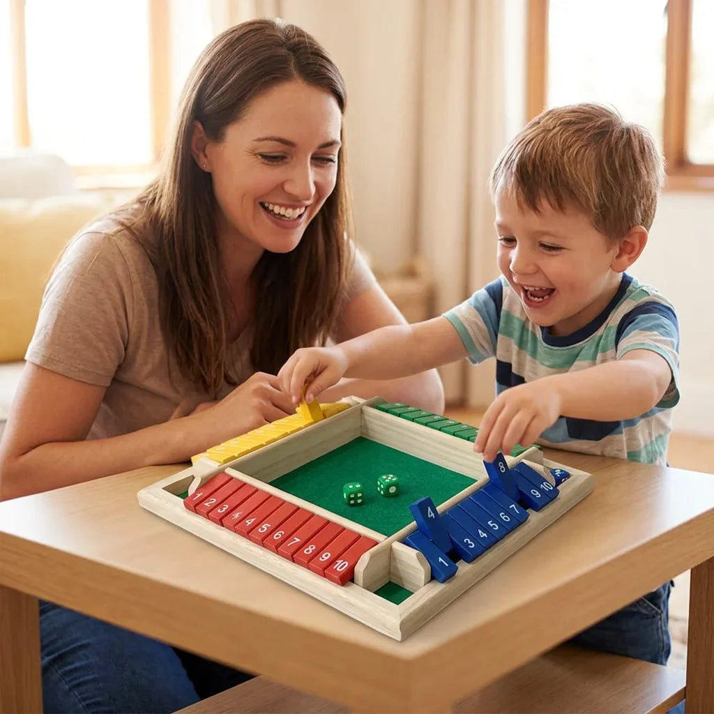 ProDice™ - Classic wooden math game for families