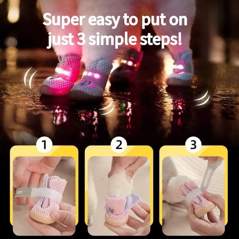 LED Dog Boots™ l LAST CHANCE