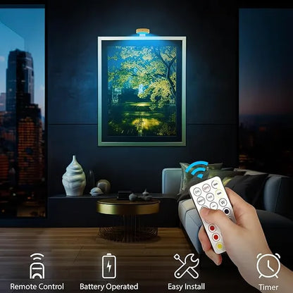 Magnetic LED Art Light l 1+1 FREE
