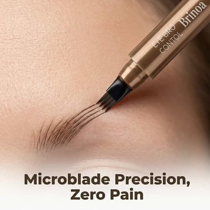 Waterproof Microblading Eyebrow Pen - Smudge-proof 12-hour wear