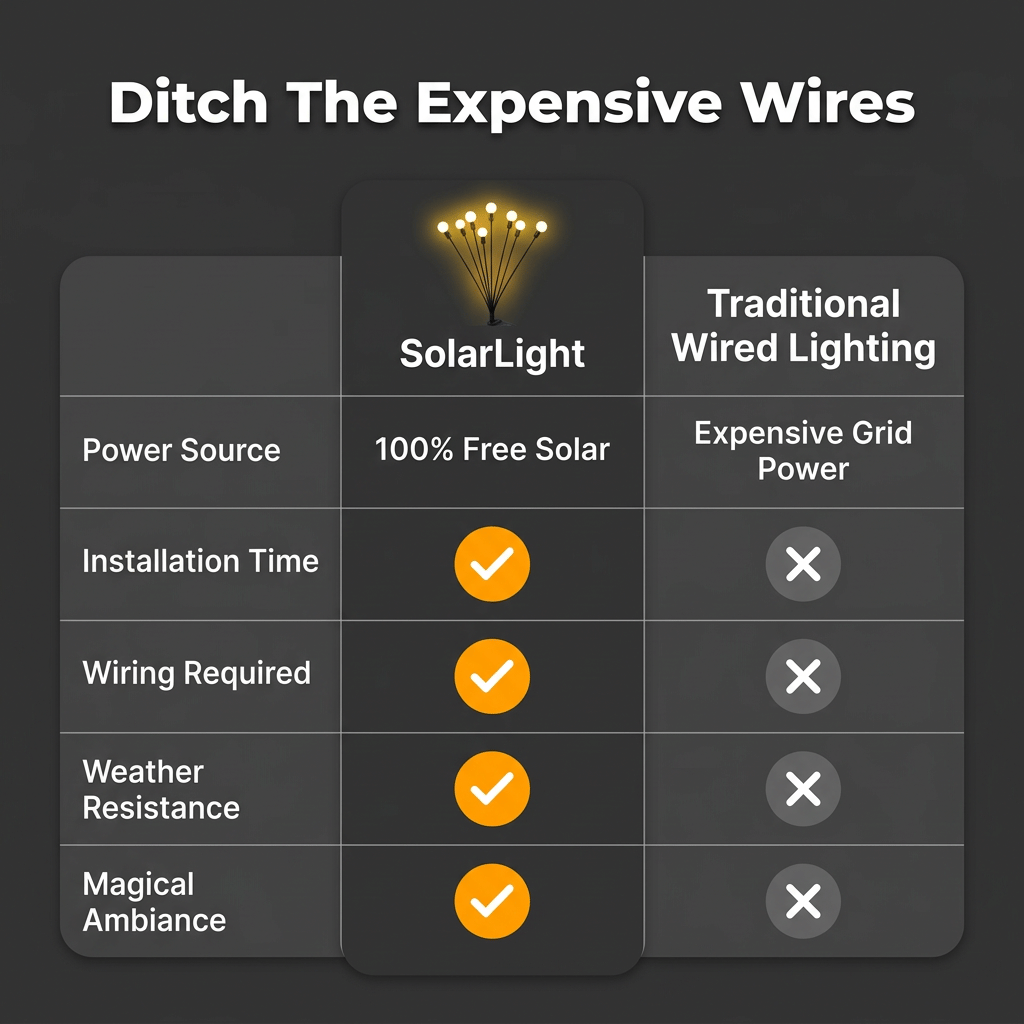 SolarLight - Solar powered garden lights