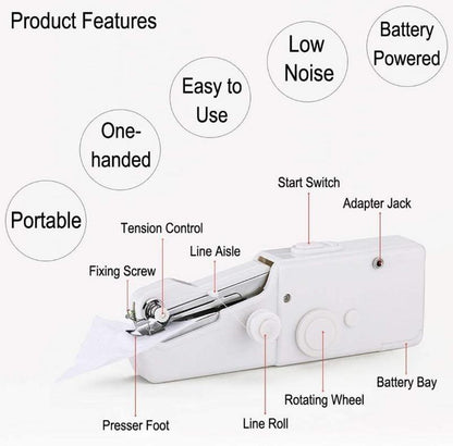Portable Handheld Sewing Machine【🎅Christmas Sale- 60% OFF】