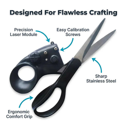 LaserGuide™ - Laser-Guided Metal Scissors
