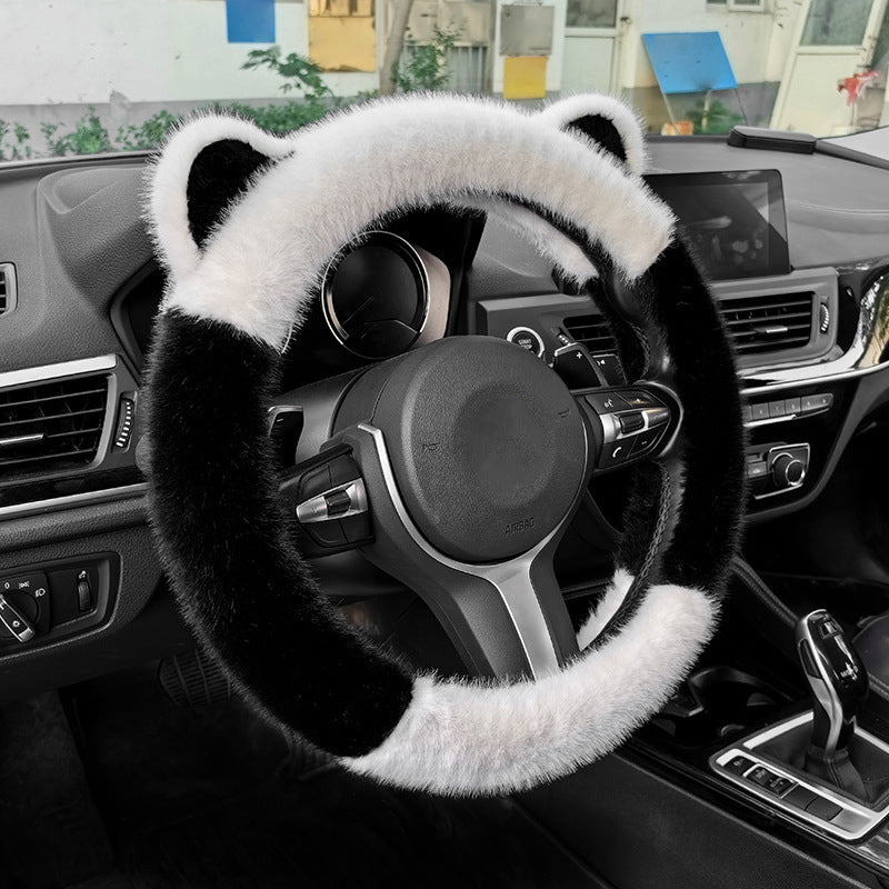 Plush Cat Ear Steering Cover™ — Cozy Your Grip, Command the Road with Style and Confidence