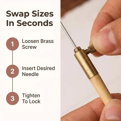 TamburiCraft™ - Ergonomic Tambour Needle Set
