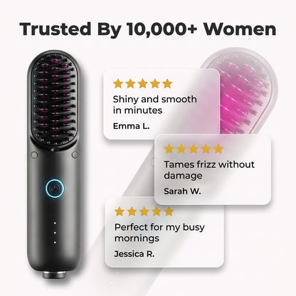 GlamBrush Pro™ - Smooth, Sleek, and Styled in Minutes