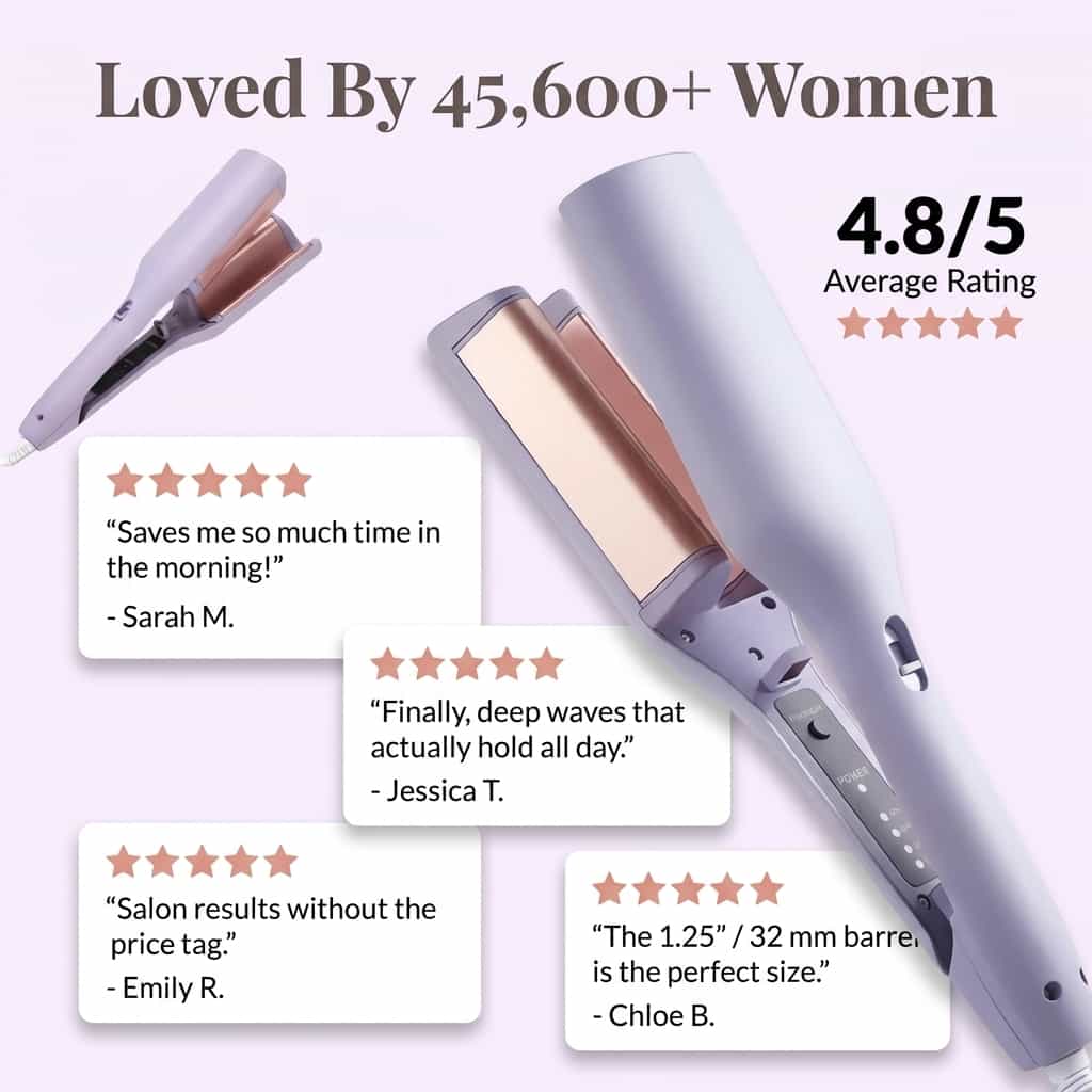 SmoothCurl™ - Effortless Salon Quality French Curls