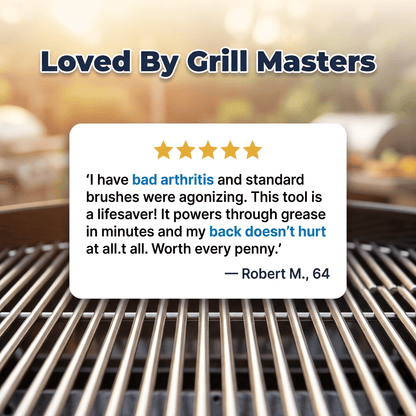GrillMaster Pro™ - Effortless Grill Cleaning in Seconds
