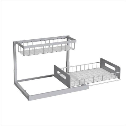 SinkStack – 2-Tier Pull-Out Under Sink Organizer