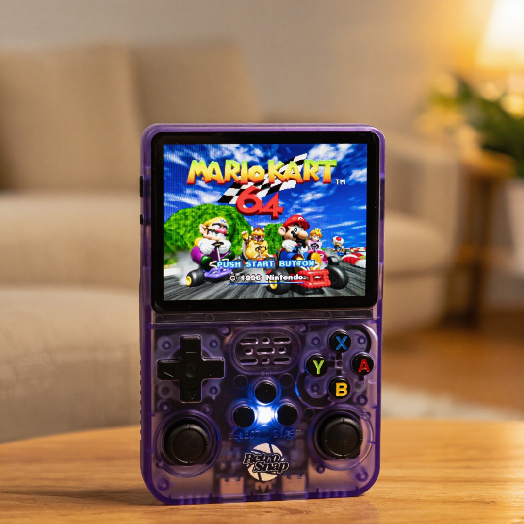 RetroFynn Console — Handheld Retro Gaming System (64GB / 128GB)