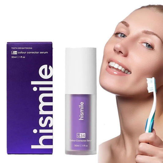 HiSmile Purple Toothpaste l 2+1 FREE