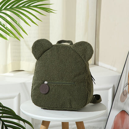 CozyBear™ Personalized Plush Backpack
