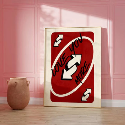 Love You More™ Vintage Canvas Print