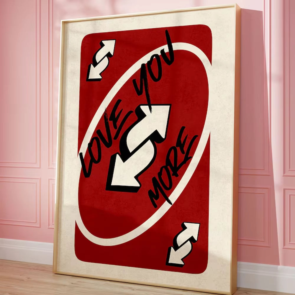 Love You More™ Vintage Canvas Print
