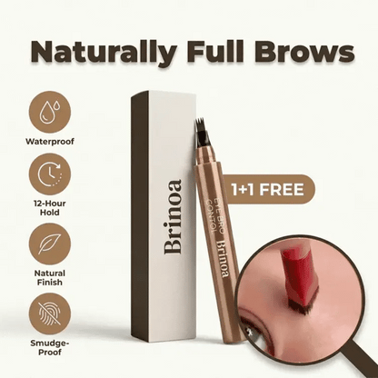 Waterproof Microblading Eyebrow Pen - Smudge-proof 12-hour wear