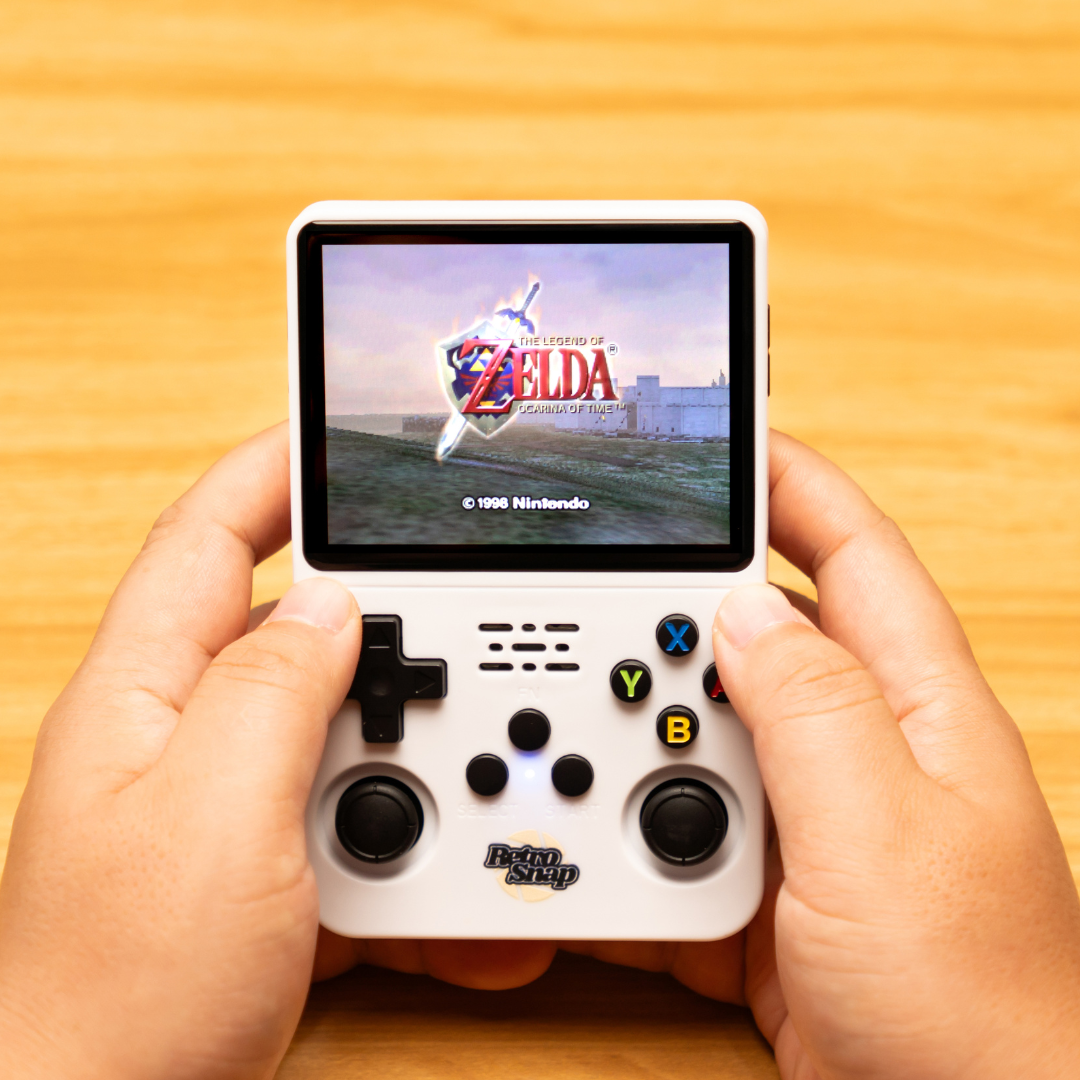 RetroFynn Console — Handheld Retro Gaming System (64GB / 128GB)