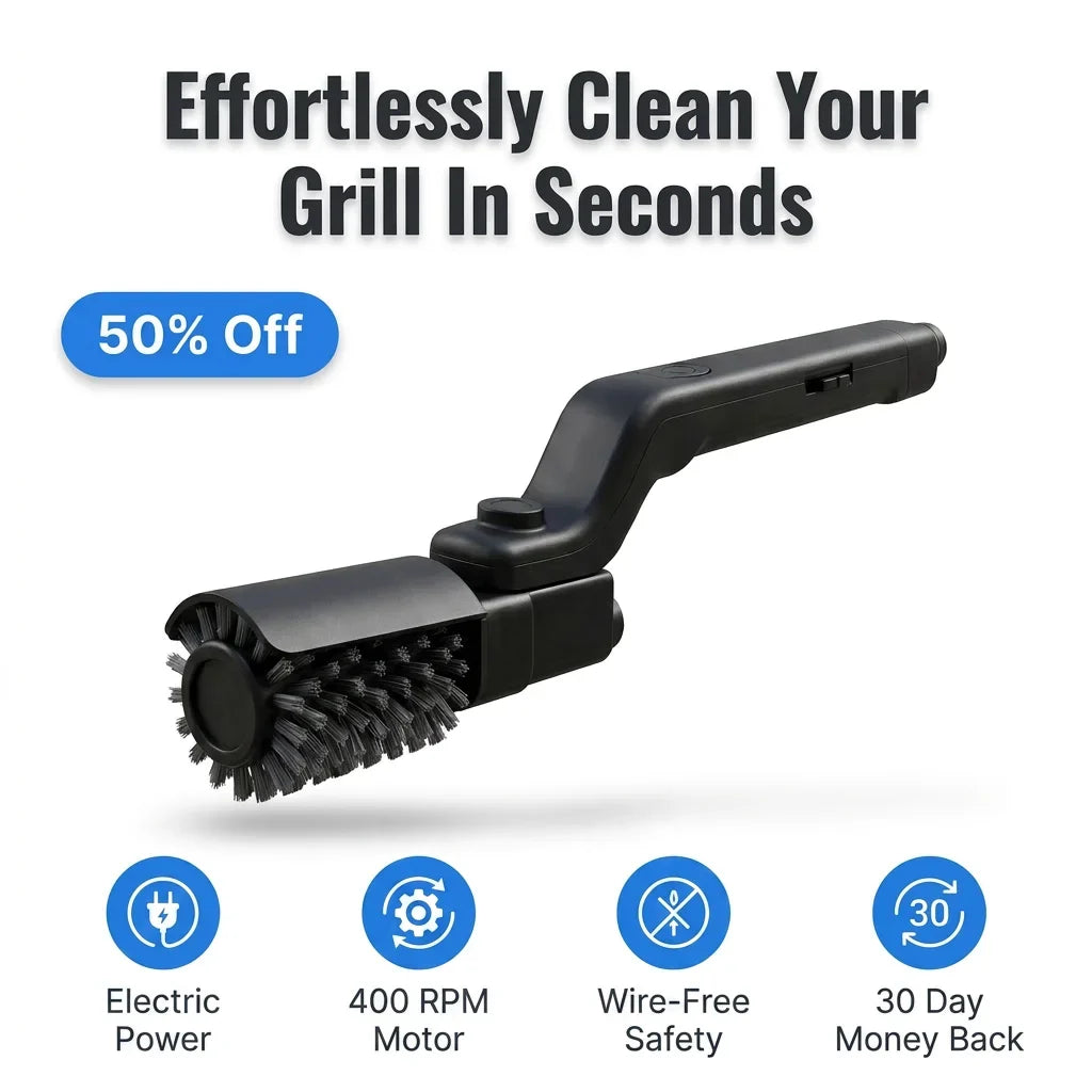 GrillMaster Pro™ - Effortless Grill Cleaning in Seconds