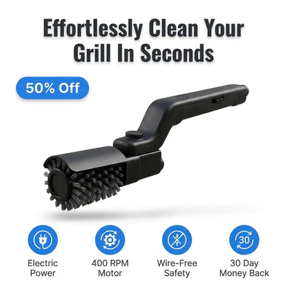 GrillMaster Pro™ - Effortless Grill Cleaning in Seconds