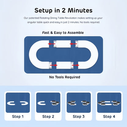 SpinServe – Rotating Dining Table Rack