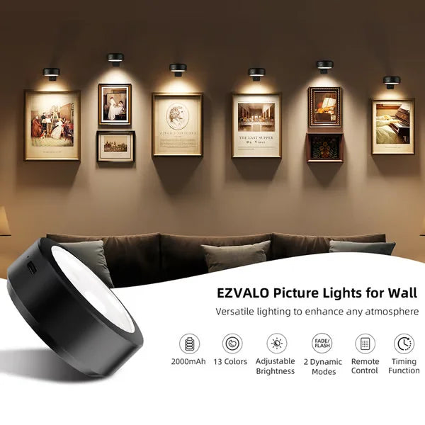 Magnetic LED Art Light l 1+1 FREE