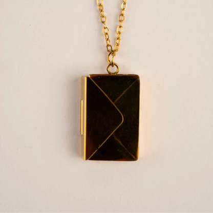 Envelope Photo Necklace l LAST CHANCE