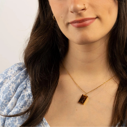 Envelope Photo Necklace l LAST CHANCE