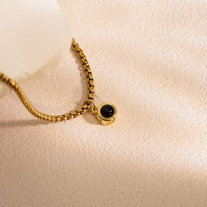 Photo Projection Necklace l LAST CHANCE