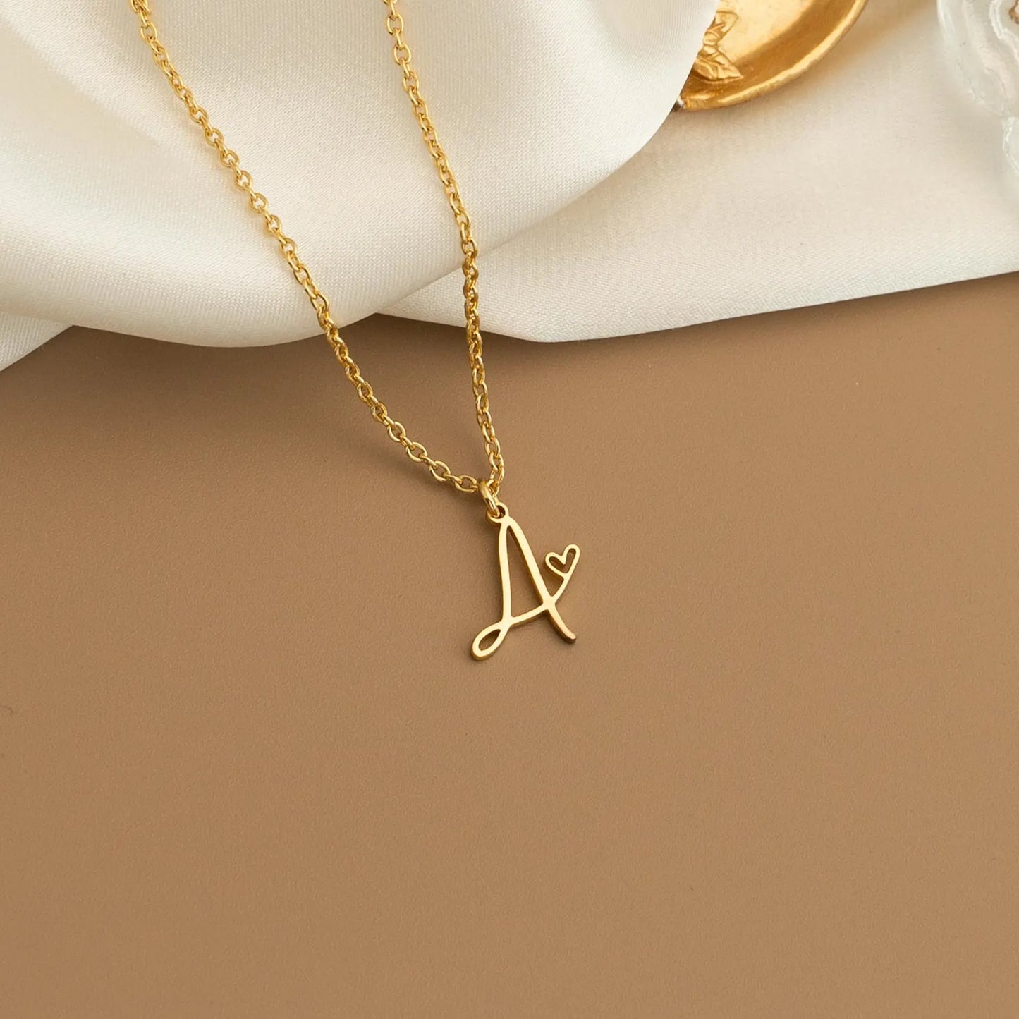 Initial Heart Necklace l LAST CHANCE