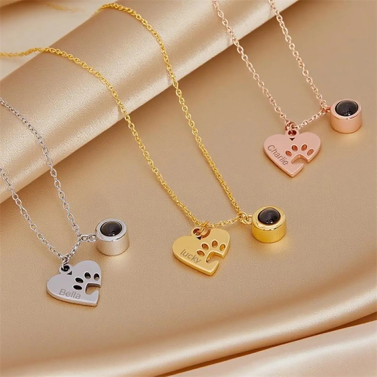 Pet Memorial Photo Necklace l LAST CHANCE