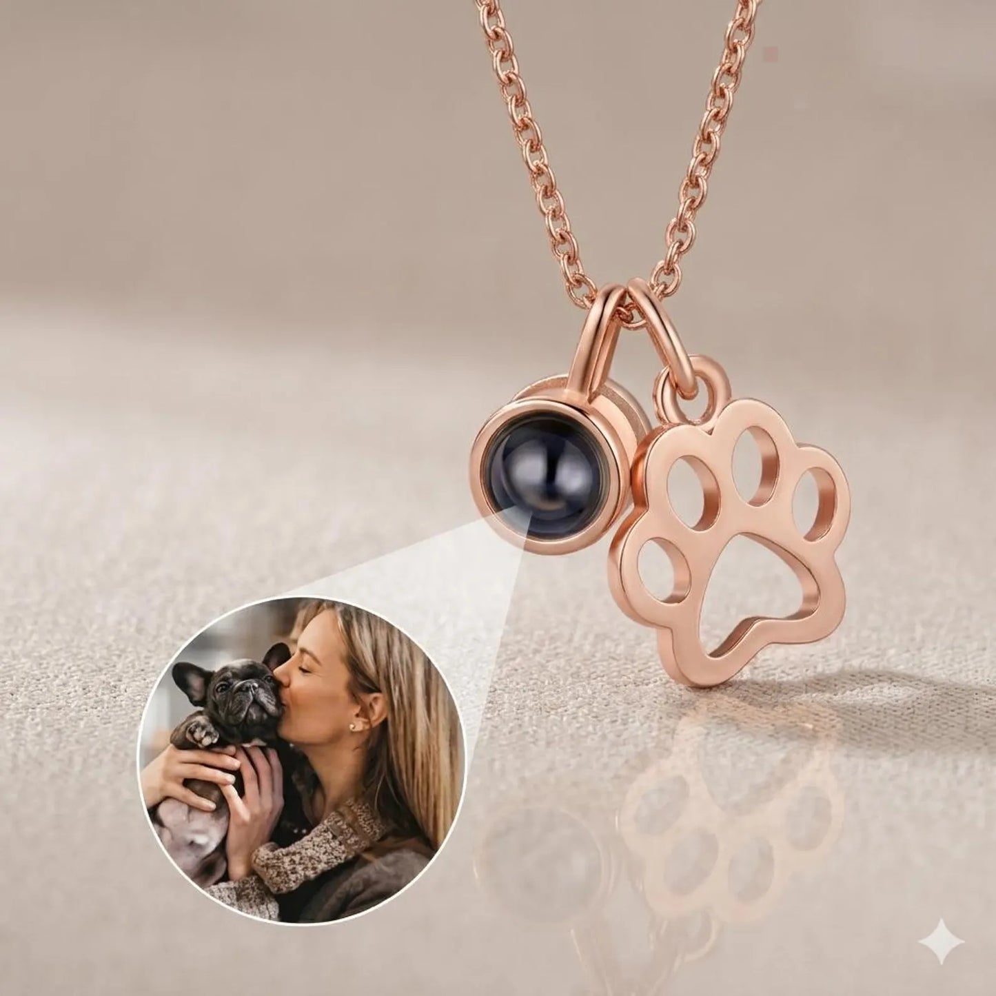 Pet Memorial Photo Necklace l LAST CHANCE